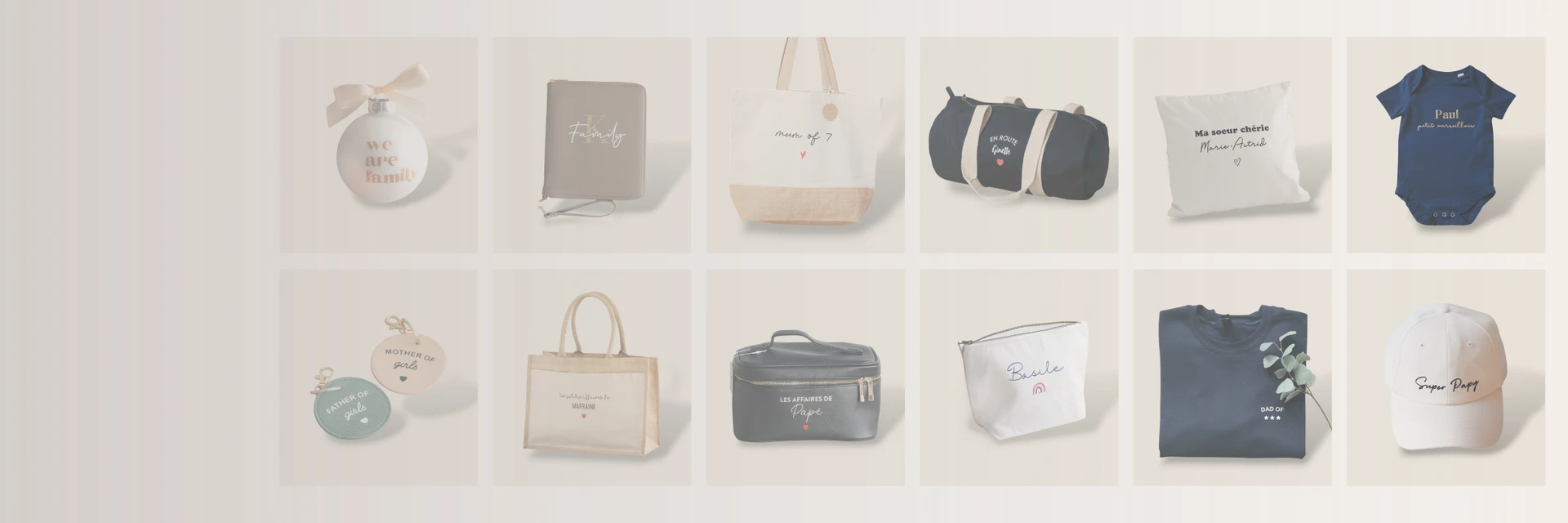 Bannière Comète Lab - articles personnalisés